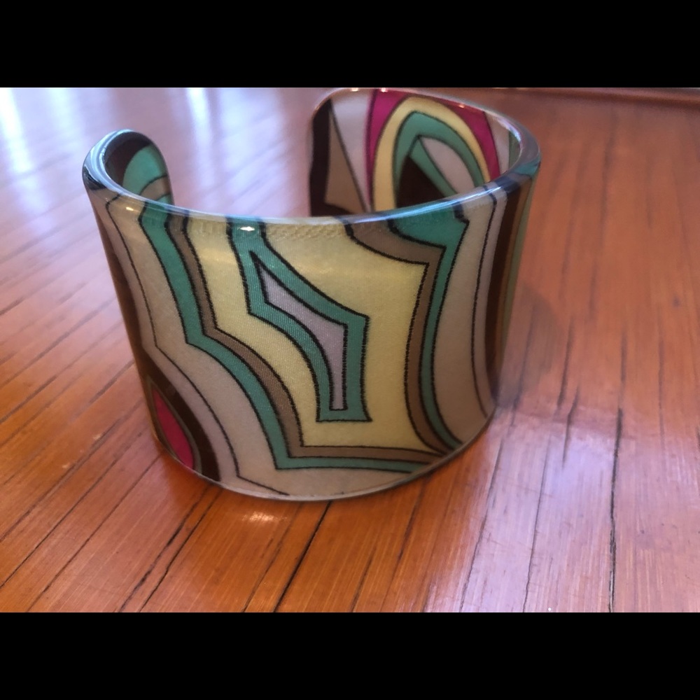 Cuff bracelet - vintage pattern